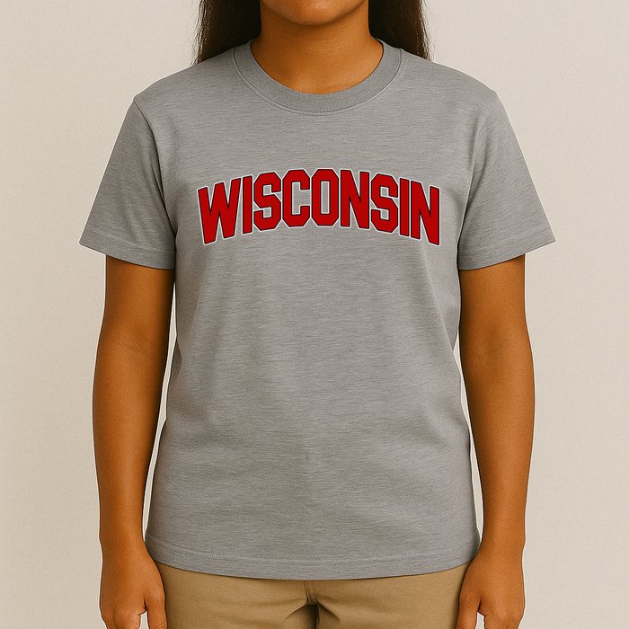 Wisconsin Retro State T-Shirt