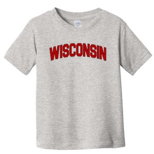 Wisconsin Retro State Toddler T-Shirt