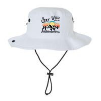 W4Mx Retro Stay Wild Roam Free The Buffalo Charge The Storm Legacy Cool Fit Booney Bucket Hat