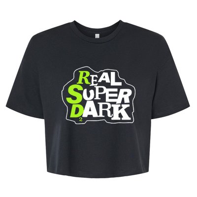 Waterparts Real Super Dark 2 Bella+Canvas Jersey Crop Tee