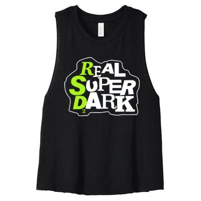 Waterparts Real Super Dark 2 Women's Racerback Cropped Tank