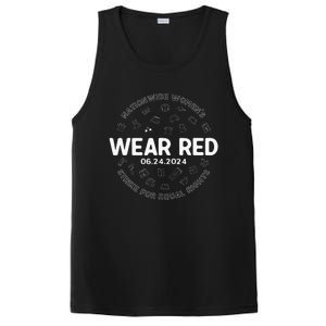 Wear Red Strike For Equality Rights Pro Feminist PosiCharge Competitor Tank