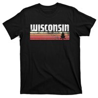 Wisconsin Retro Style 70s 80s 90s Home Gift T-Shirt