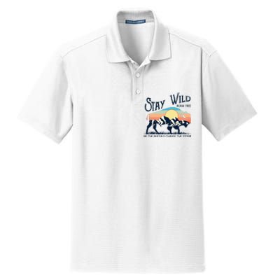 W4mx Retro Stay Wild Roam Free The Buffalo Charge The Storm Dry Zone Grid Polo