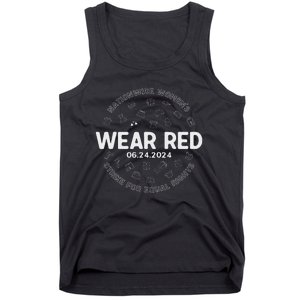 Wear Red Strike For Equality Rights Pro Feminist Tank Top