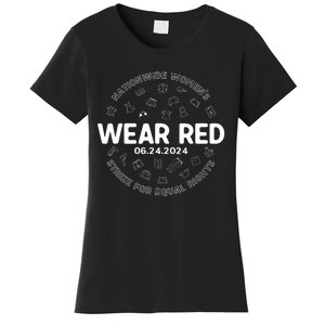 Wear Red Strike For Equality Rights Pro Feminist Women's T-Shirt