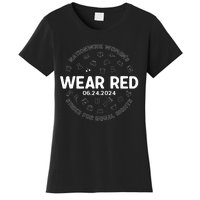 Wear Red Strike For Equality Rights Pro Feminist Women's T-Shirt