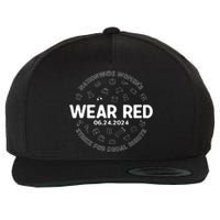 Wear Red Strike For Equality Rights Pro Feminist Wool Snapback Cap