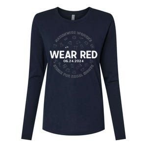 Wear Red Strike For Equality Rights Pro Feminist Womens Cotton Relaxed Long Sleeve T-Shirt