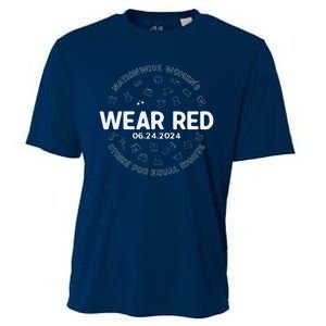 Wear Red Strike For Equality Rights Pro Feminist Cooling Performance Crew T-Shirt