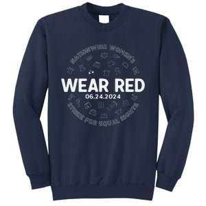 Wear Red Strike For Equality Rights Pro Feminist Sweatshirt