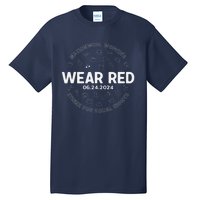 Wear Red Strike For Equality Rights Pro Feminist Tall T-Shirt