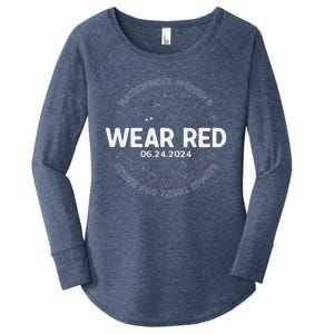 Wear Red Strike For Equality Rights Pro Feminist Women's Perfect Tri Tunic Long Sleeve Shirt