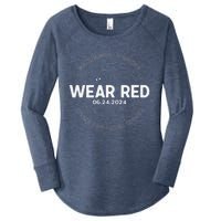 Wear Red Strike For Equality Rights Pro Feminist Women's Perfect Tri Tunic Long Sleeve Shirt