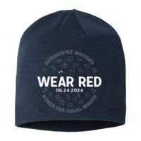 Wear Red Strike For Equality Rights Pro Feminist Sustainable Beanie