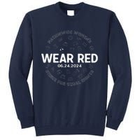 Wear Red Strike For Equality Rights Pro Feminist Tall Sweatshirt