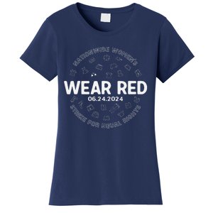 Wear Red Strike For Equality Rights Pro Feminist Women's T-Shirt