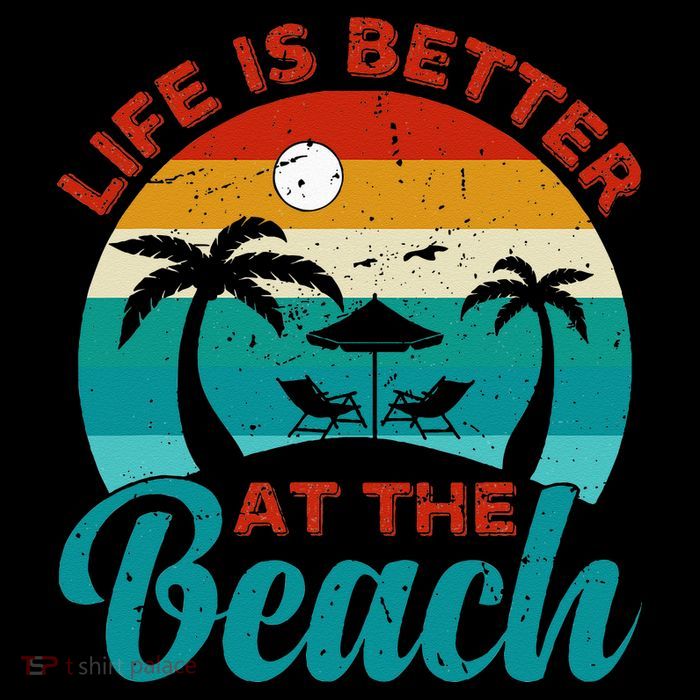 Women Retro Summer Vacation Life Is Better At The Beach Flatbill Hat