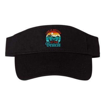 Women Retro Summer Vacation Life Is Better At The Beach Visor