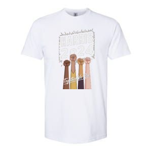 We Rise Together Kamala Harris Multi Cultural Softstyle CVC T-Shirt