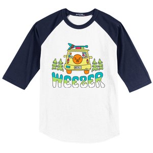 Weezer Road Trip Baseball Sleeve Shirt