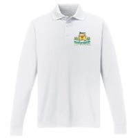 Weezer Road Trip Performance Long Sleeve Polo