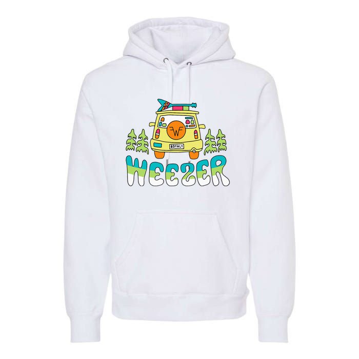 Weezer Road Trip Premium Hoodie