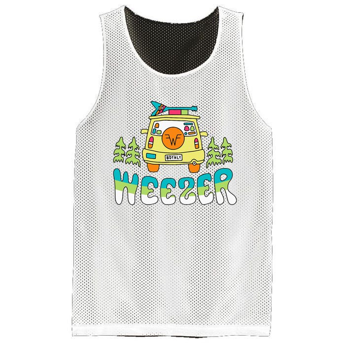 Weezer Road Trip Mesh Reversible Basketball Jersey Tank