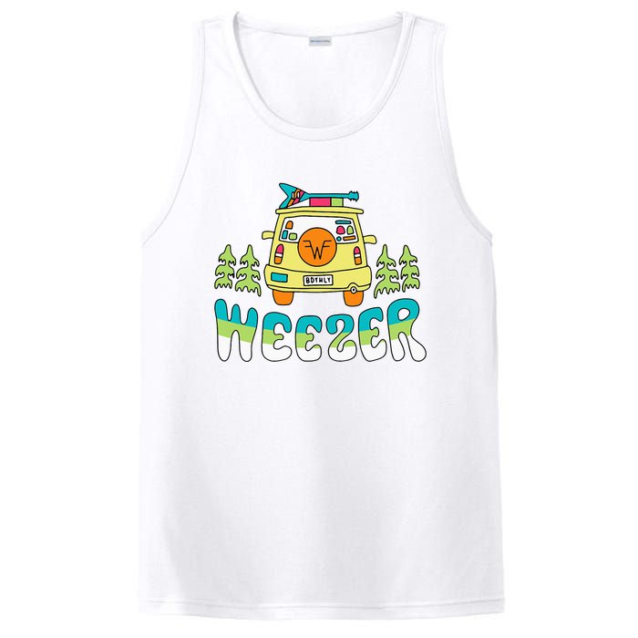 Weezer Road Trip PosiCharge Competitor Tank