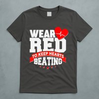 Wear Red To Keep Hearts Beating Heart Health Awareness T-Shirt