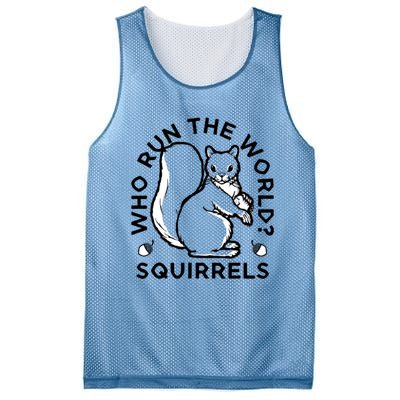 Who Run The World? Squirrels Mesh Reversible Basketball Jersey Tank