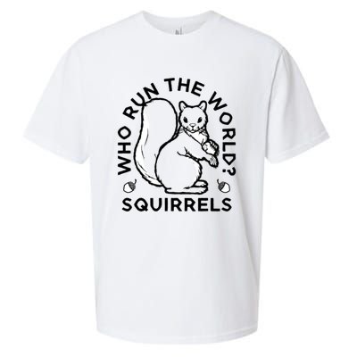 Who Run The World? Squirrels Sueded Cloud Jersey T-Shirt