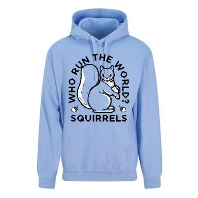 Who Run The World? Squirrels Unisex Surf Hoodie