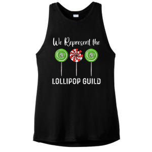 We Represent The Lollipop Guild Wizard Of Oz Ladies PosiCharge Tri-Blend Wicking Tank