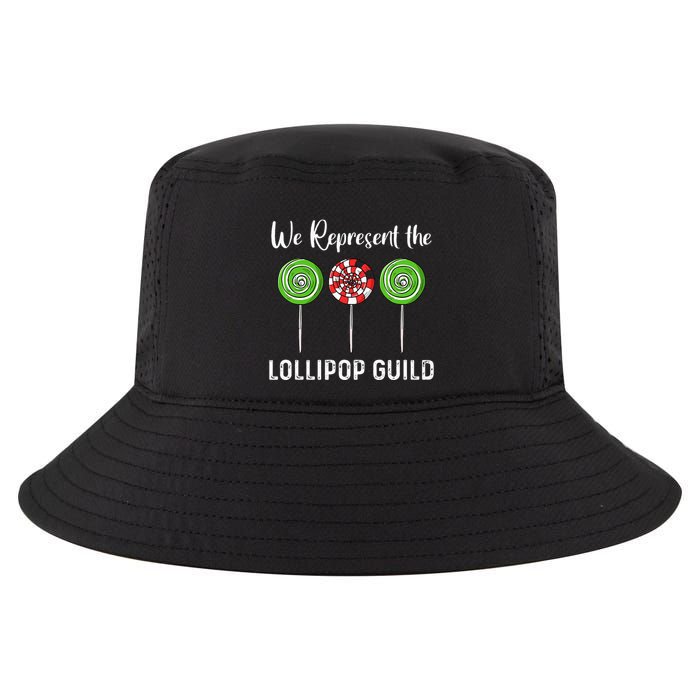 We Represent The Lollipop Guild Wizard Of Oz Cool Comfort Performance Bucket Hat