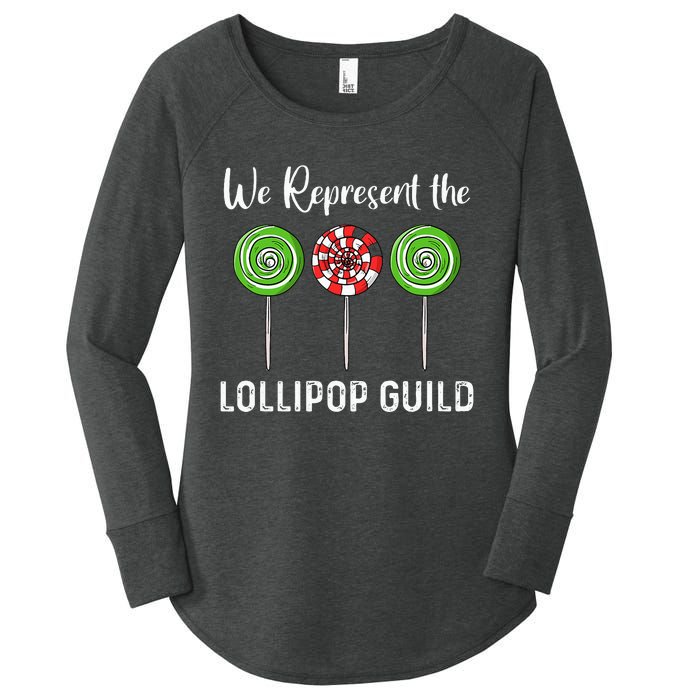 We Represent The Lollipop Guild Wizard Of Oz Women's Perfect Tri Tunic Long Sleeve Shirt