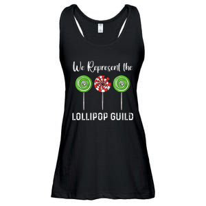 We Represent The Lollipop Guild Wizard Of Oz Ladies Essential Flowy Tank