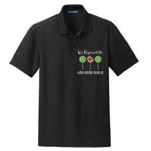 We Represent The Lollipop Guild Wizard Of Oz Dry Zone Grid Polo