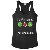 We Represent The Lollipop Guild Wizard Of Oz Ladies PosiCharge Competitor Racerback Tank