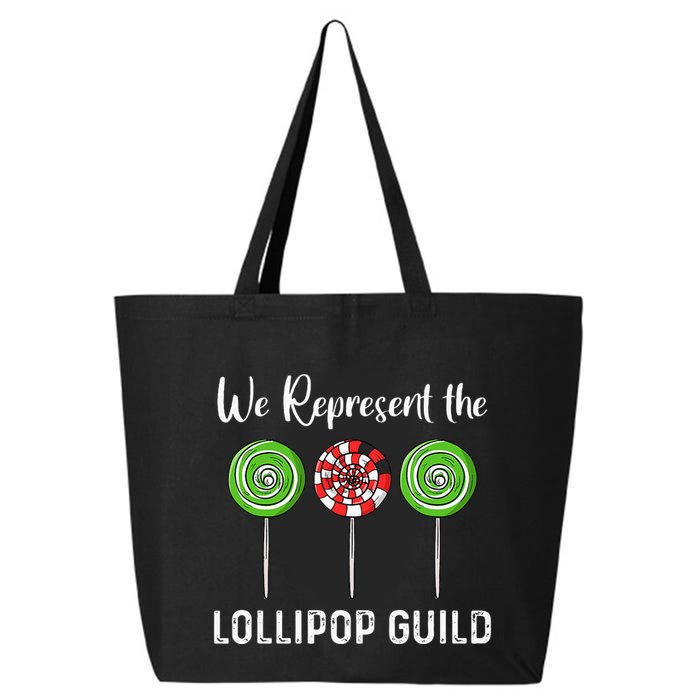 We Represent The Lollipop Guild Wizard Of Oz 25L Jumbo Tote