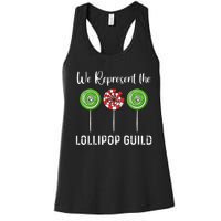 We Represent The Lollipop Guild Wizard Of Oz Women's Racerback Tank