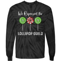 We Represent The Lollipop Guild Wizard Of Oz Tie-Dye Long Sleeve Shirt