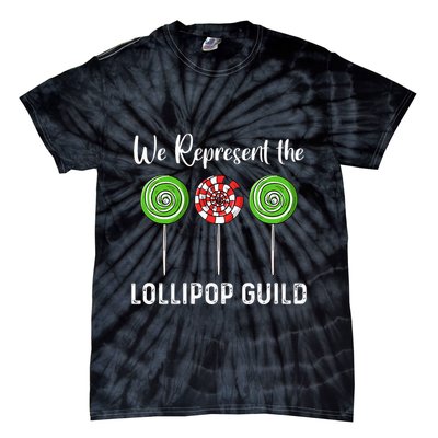 We Represent The Lollipop Guild Wizard Of Oz Tie-Dye T-Shirt