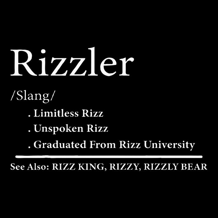 W Rizz The Rizzler Definition Funny Meme Quote Saying Button