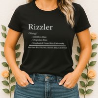 W Rizz The Rizzler Definition Funny Meme Quote Saying Womens T-Shirt
