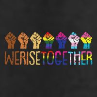 We Rise Together Lgbtq Pride Social Justice Equality Ally 11oz C Handle Ceramic Mug