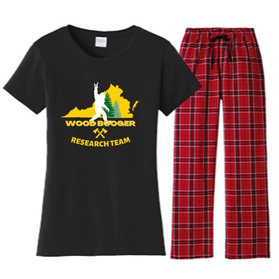 Woodbooger Research Team Women's Flannel Pajama Set