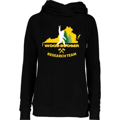 Woodbooger Research Team Womens Funnel Neck Pullover Hood