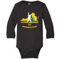 Woodbooger Research Team Baby Long Sleeve Bodysuit