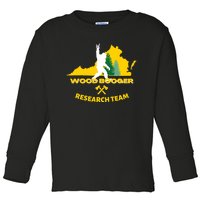 Woodbooger Research Team Toddler Long Sleeve Shirt